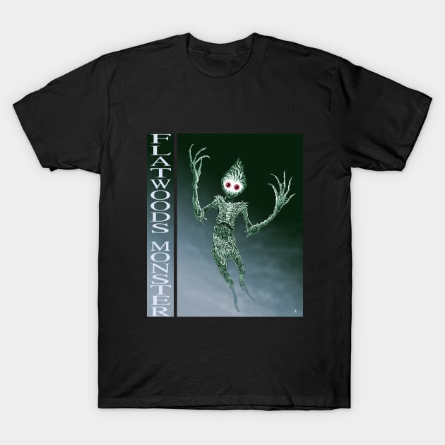 Flatwoods Monster T-Shirt by adefelice